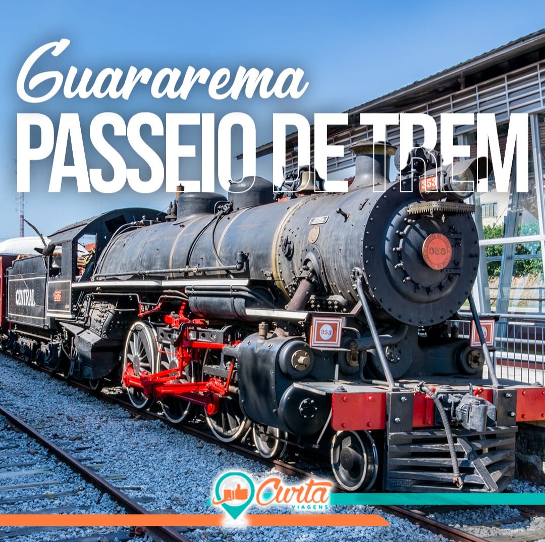 PASSEIO DE TREM EM GUARAREMA